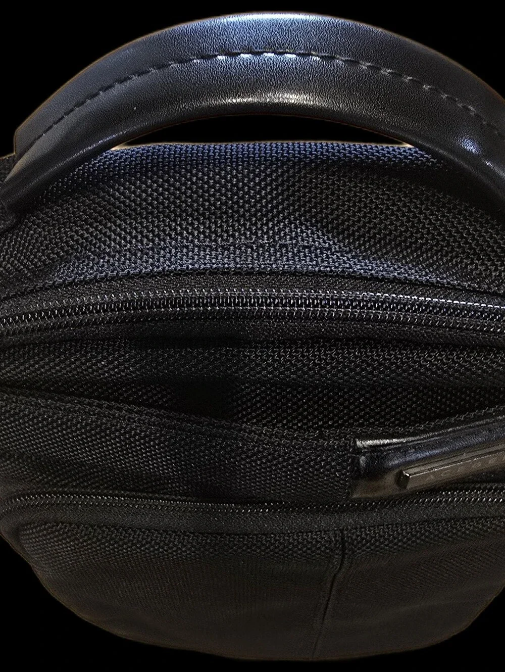 ACEGENE Black Crossbody Sling Bag for Men